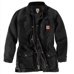 Men’s Carhartt Canyon Ranch Coat Black Small
